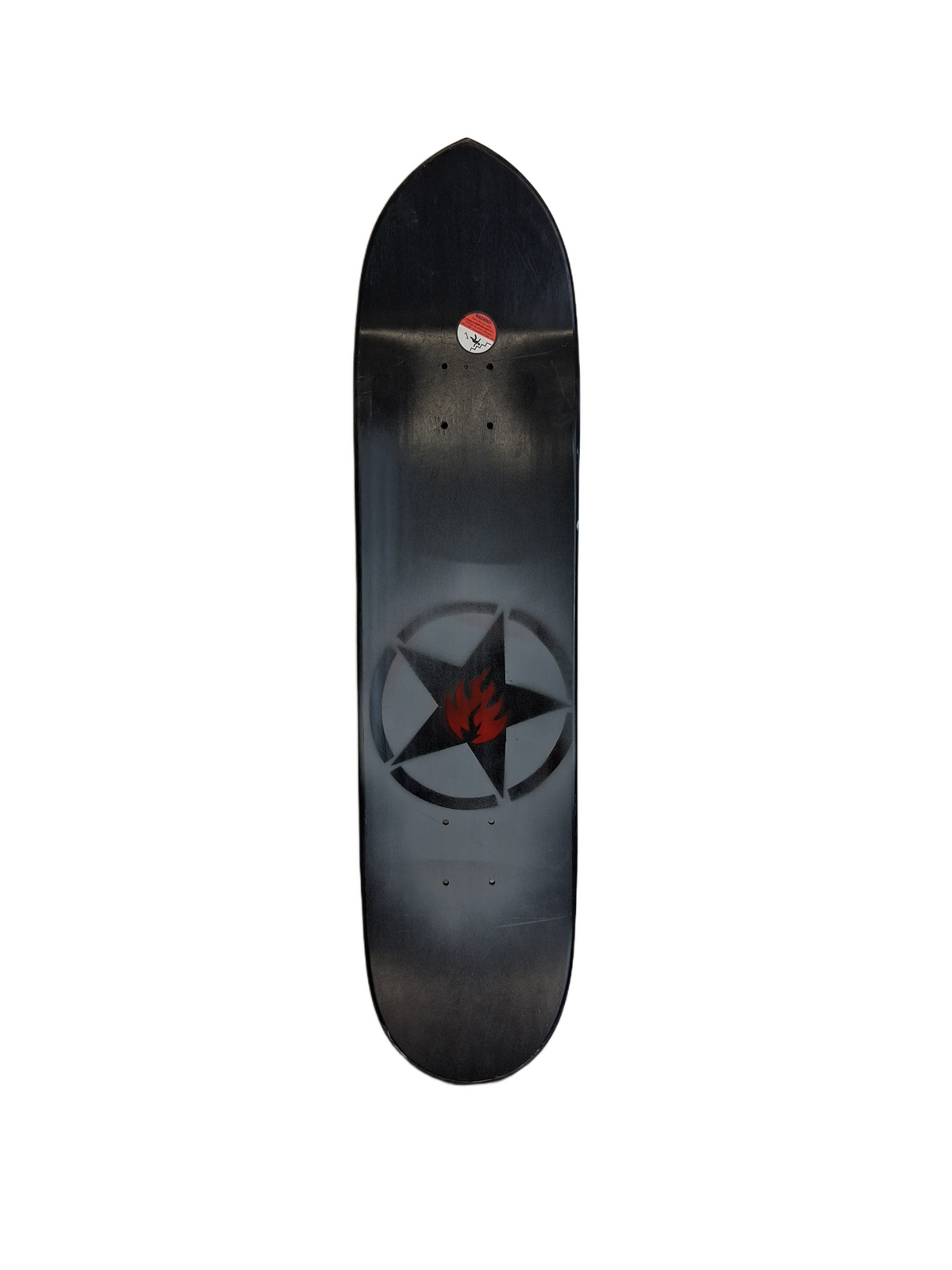 Black Label Customs Jason Adams Joe Strummond Hand Painted & Autographed Custom Size 8.1" Vintage NOS Autographed Shaped Punk Point Deck