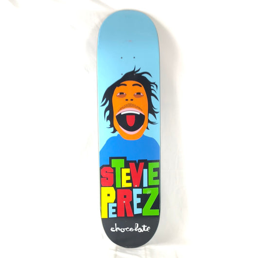 Chocolate Stevie Perez Cartoon Drawing Black/Blue/Red/Green/Yellow Size 8.25 Skateboard Deck