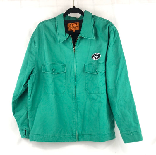 FTP Chest And Back Logo Green Size L Jacket