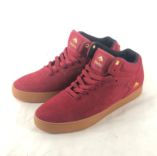 Emerica Hsu Mid Maroon/Gum/Burgundy US Mens Size 8