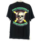 The Hundreds Chest and Back Logo Thunder Stealers Black Green Yellow Size M S/s Shirt
