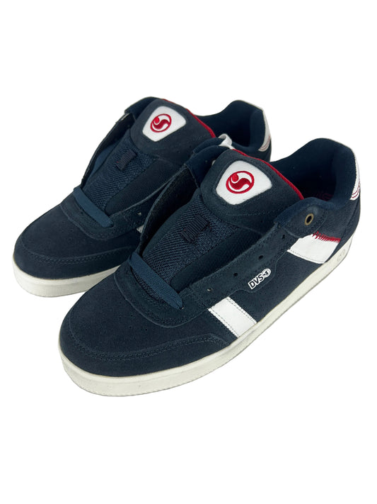 DVS Mark Baines Coen Eurotrash Navy Suede Eurotrash US Mens Size 9 Classic Shoes