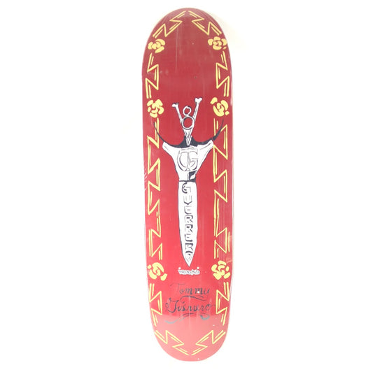 Krooked Tommy Guerrero Guest Board Red 8" Skateboard Deck