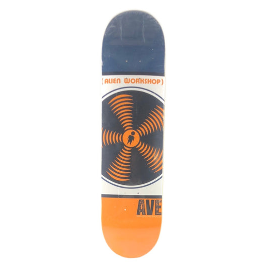 Alien Workshop  Athony Van Engelen "AVE" Painting  Tan/Black/Blue/Orange/Multi Color Size 7.5" Skateboard Deck