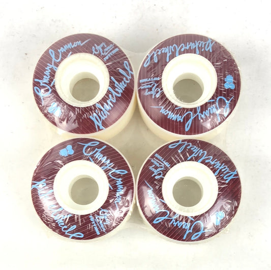 Picture Chewy Cannon Brown Blue 53mm Skateboard Wheels