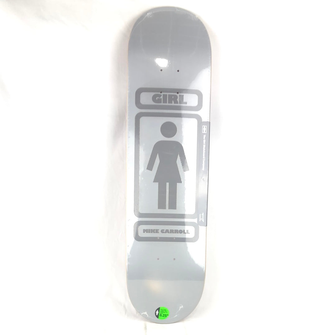 Girl Mike Carroll 90-3MC Reflective Silver Size 8.25 Skateboard Deck