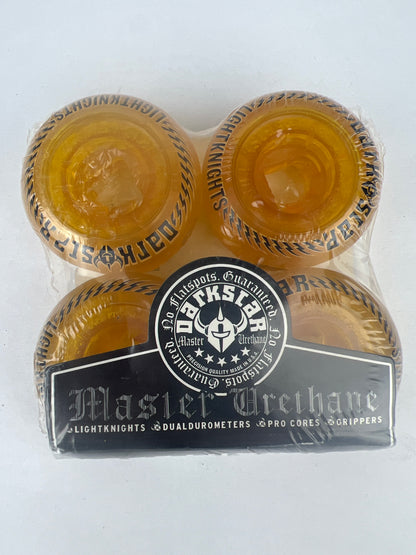 Darkstar Light Knights Pro Core Grippers Clear Gold Size 51MM Vintage NOS Wheels