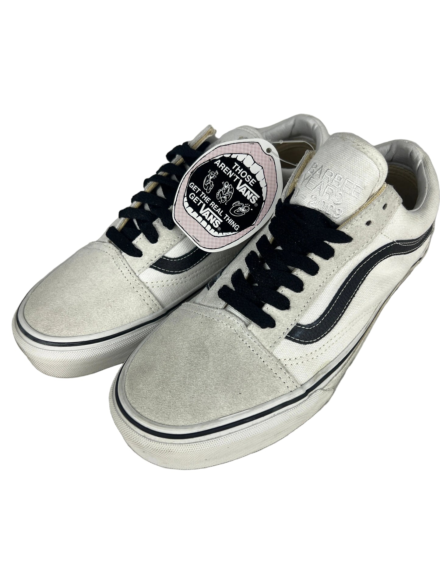 Vans Ray Barbee 20 White Blk US Mens Size 8.5 Classic Shoes