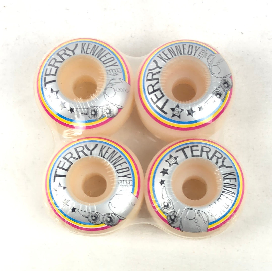 Baker Terry Kennedy Plane Graphic Silver Pink Yellow Blue Black 50mm Skateboard Wheels