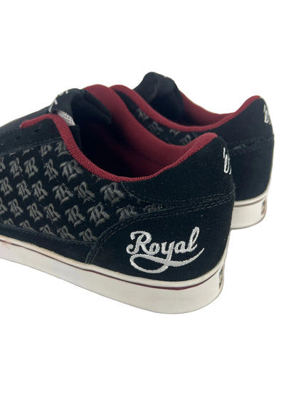 ES Tarmack Royal Co. Black White Burgundy US Mens Size 11.5 Classic Shoes