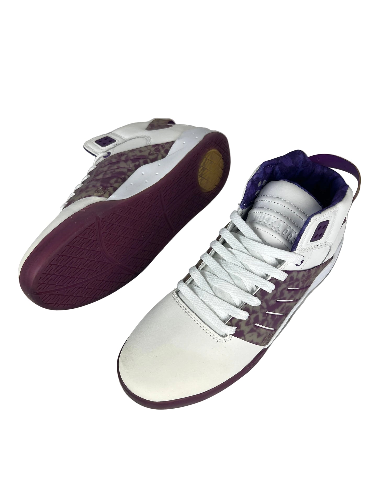 Supra Chad Muska Skytop III White Purple White US Mens Size 9.5 Classic Shoes
