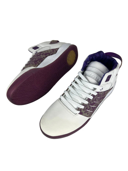 Supra Chad Muska Skytop III White Purple White US Mens Size 9.5 Classic Shoes
