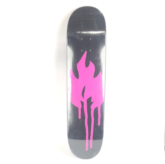 Black Label Team The Drip OG Logo Black/Pink 7.5" Skateboard Deck 2000's