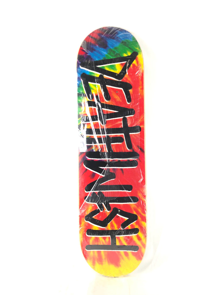 Deathwish Tie Dye Rainbow Size 8.4 Skateboard Deck – western