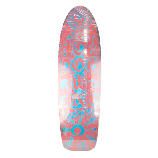 Dogtown Red Dog Designs Cross Eye Marron/Blue 9'' Vintage NOS Deck