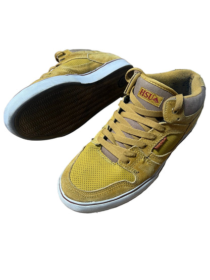 Emerica Hsu Tan Red White US Mens Size 11.0 Shoes Pre-Owned