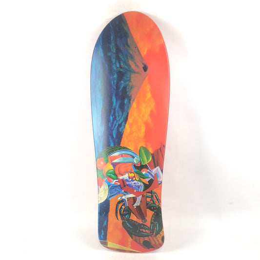 Mars Volta Lim Edition Painting Multi Color 10.25" Shaped Skateboard Deck dp
