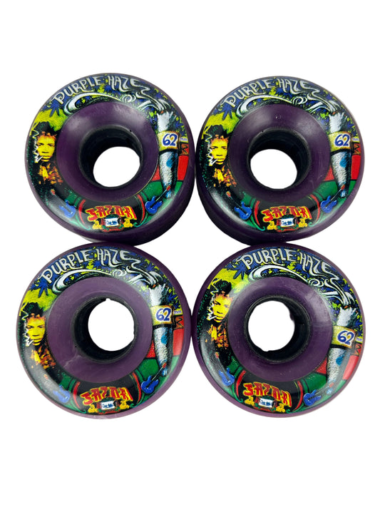 Satori Movement Jimi Hendrix Purple Haze Goo Balls Size 62MM Vintage NOS Wheels