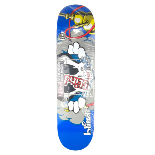 Blind Nassim Lachhab Reaper Character Blue/Multi Color Size 8.375 Skateboard Deck