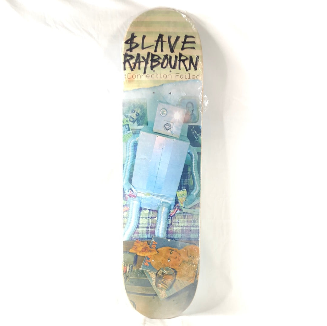 Slave Ben Raybourn Connection Failed Off White/Green/Multi 8.125" Skateboard Deck