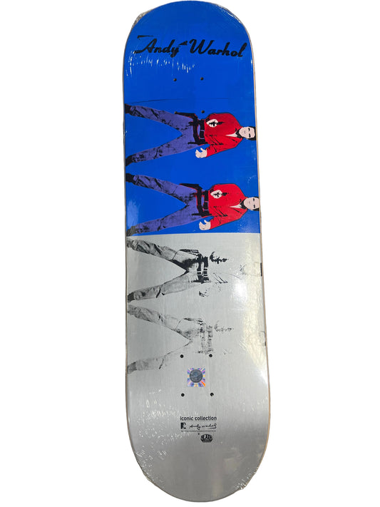 Alien Workshop X Andy Warhol Elvis Presley 4X Iconic Series II Grey Blue Multi Size 8.125" Vintage NOS Deck