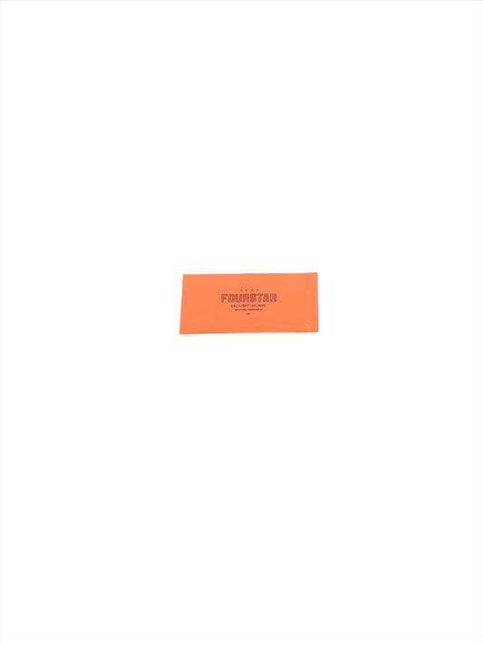 Fourstar LACA/SF/OAK/NYC Orange Black 3" x 1" Vintage NOS Sticker