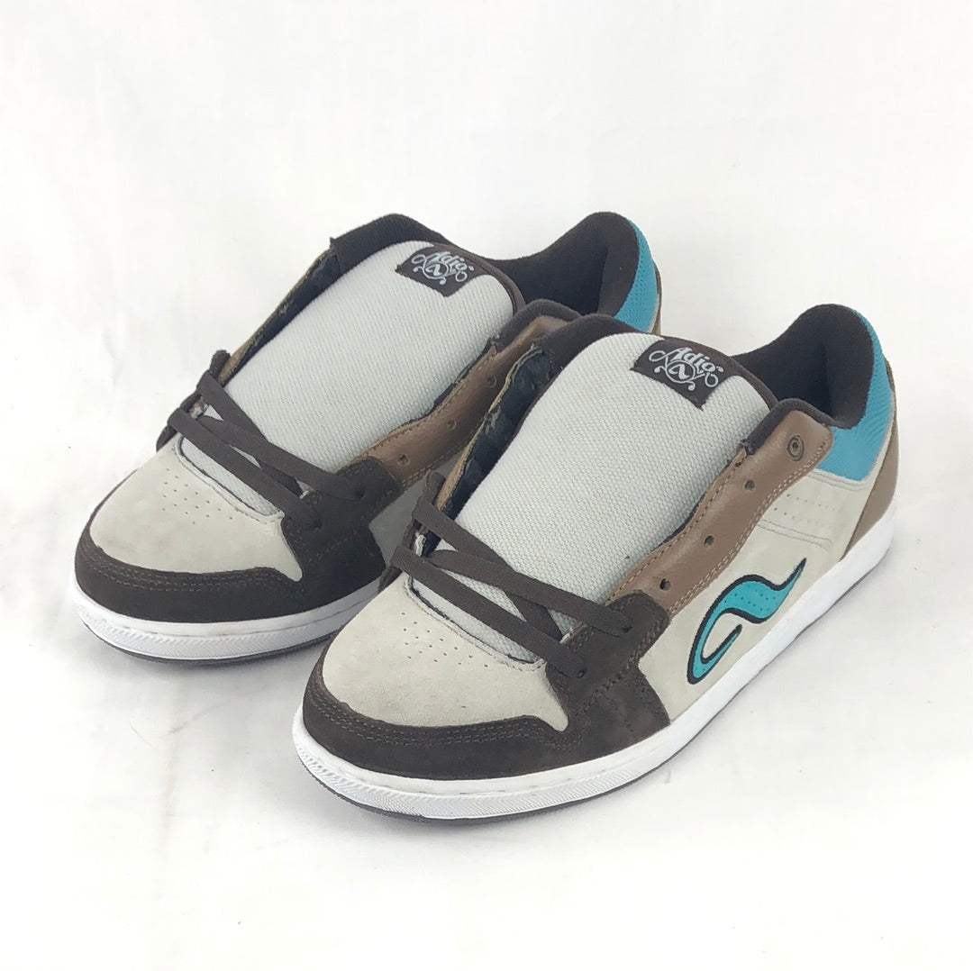 Adio Solo By Selego Brown/Grey/Teal US Mens Size 10