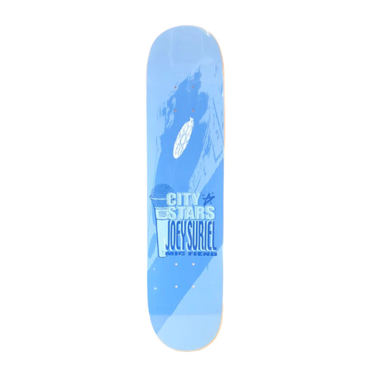 City Stars Joey Suriel Mic Fiend  Blue Size 7.5" Vintage NOS Deck
