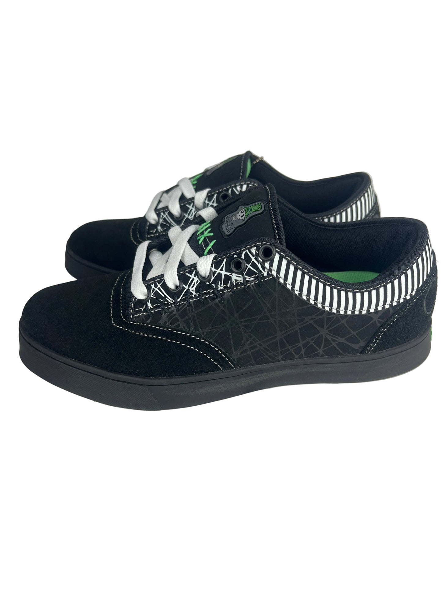 Osiris Corey Duffel Duffel Corpse Black White Green US Mens Size 10.5 Shoes
