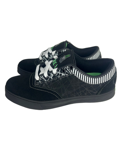 Osiris Corey Duffel Duffel Corpse Black White Green US Mens Size 10.5 Shoes