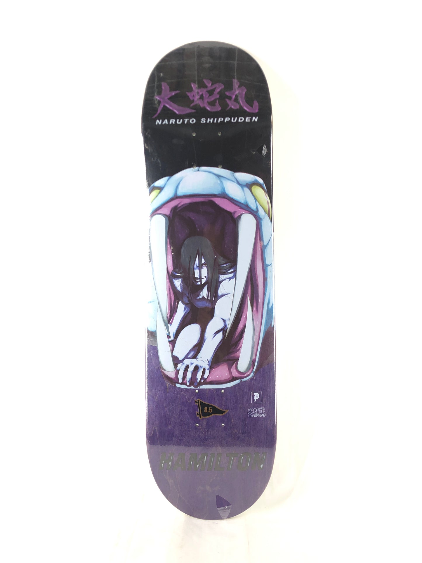 Primitive X Naruto Shippuden Spencer Hamilton Pro Model 8.5" Deck