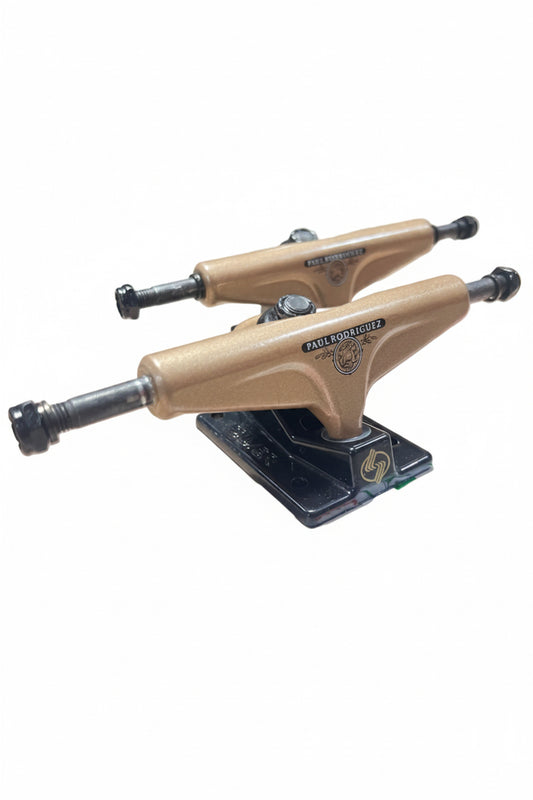 Silver Paul Rodriguez Laurel Gold Hangar Black Baseplate 7.5" Axle Vintage NOS Trucks