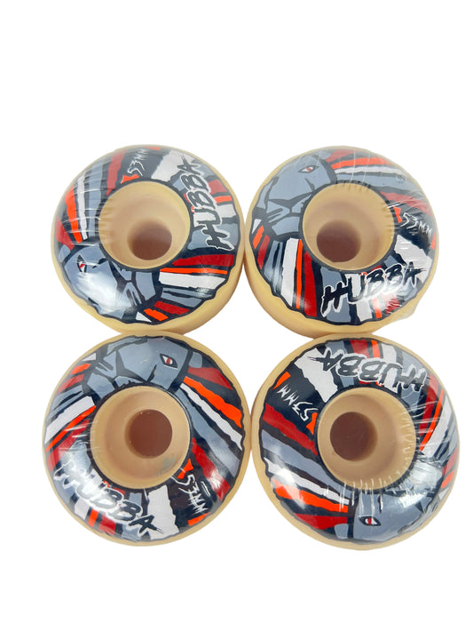 Hubba Lion Grey White Black Size 54MM Vintage NOS Wheels