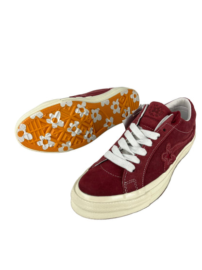 Converse Cons X GOLF WANG Le Fleur OX Rhubarb Egret White US Mens Size 8.5 Classic Shoes