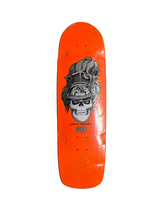 Flip Lance Mountain Brigadier Neon Orange Silver Size 9.5" Vintage NOS Deck 2013