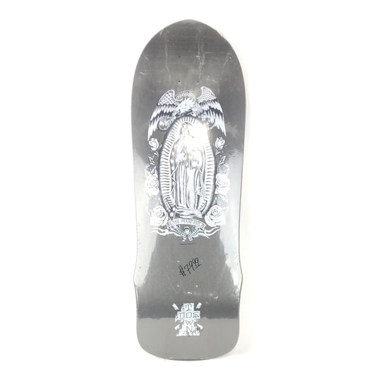 Dogtown Jesse Martinez Lady Guadalupe Black/White/Gun Metal Grey Size 10.0" Vintage NOS Reissue Deck
