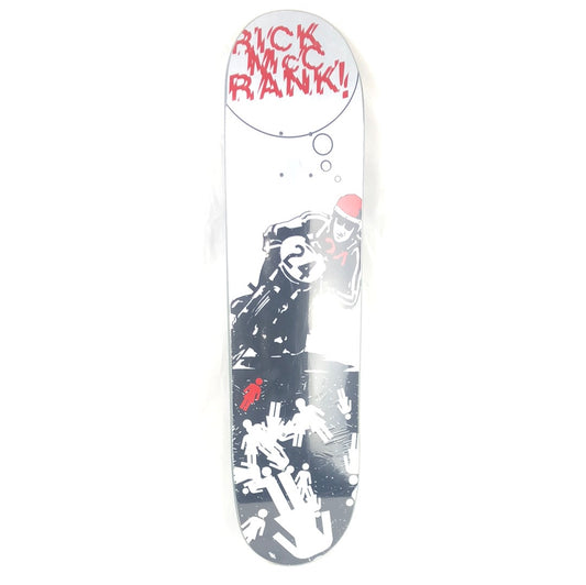 Girl Rick McCrank Motorcyclist White/Black/Red 7.6'' Skateboard Deck