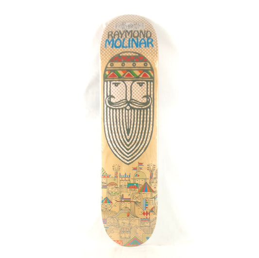 Habitat Raymond Molinar Edgar Allan Poe Graphic Blank Multi Color Size 7.75" Skateboard Deck