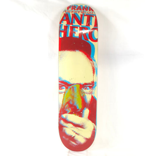 Anti Hero Frank Gerwer 3D Picture Tan/Blue/Red Size 8.38 Skateboard Deck