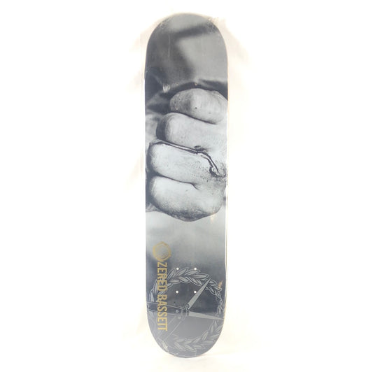 Zoo York Zared Bassett Bloody Knuckle Picture Black/Grey Size 7.5" Skateboard Deck