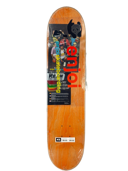 Enjoi Jerry Hsu Presidential Series JFK Art By Jason Adams Red Blue Multi Size 7.7" Vintage NOS Deck