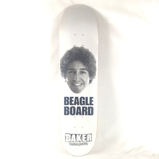 Baker Beagle Board Black/White 8" Skateboard Deck