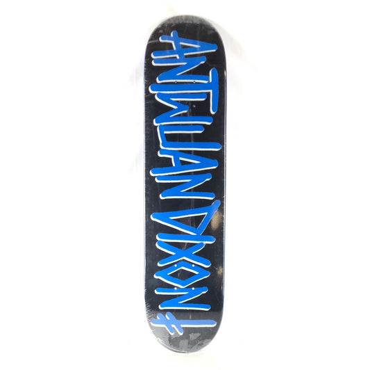 Deathwish Antwuan Dixon Black/Blue/White Size 7.5" Skateboard Deck