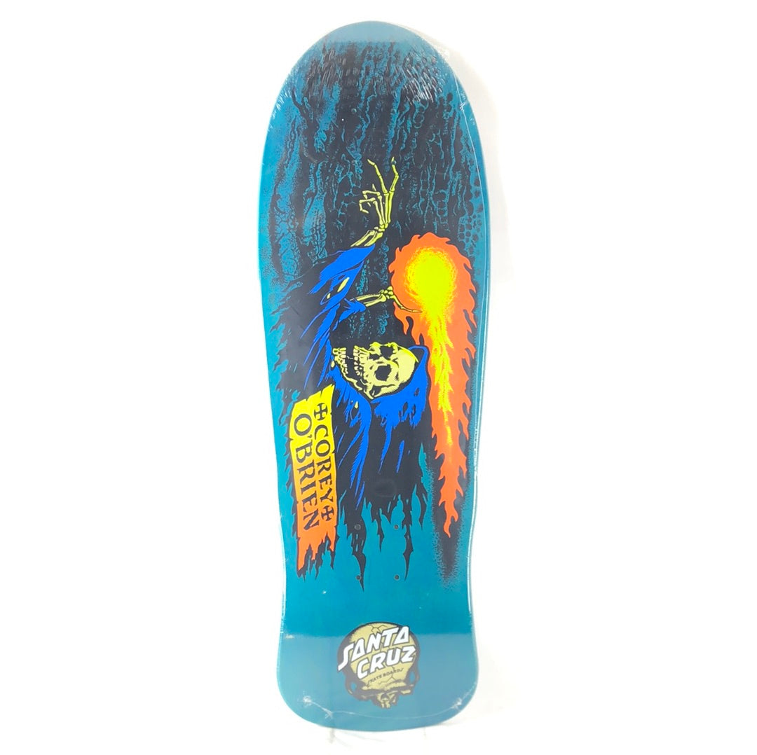 Santa Cruz Corey O'Brien Reaper Blue Stain Reissue Size 9.85 Skateboard Deck