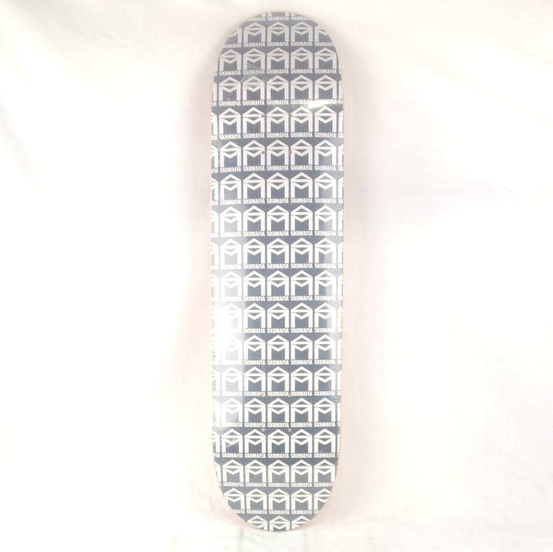 Skate Mafia All Over Print Black/White 8'' Skateboard Deck