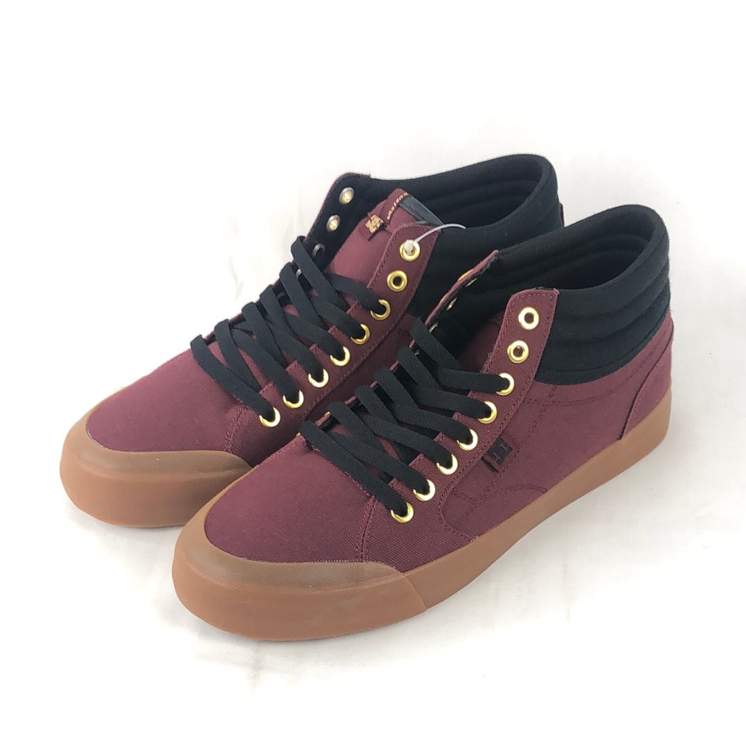 DC Evan Smith Hi Burgundy US Mens Size 9.5