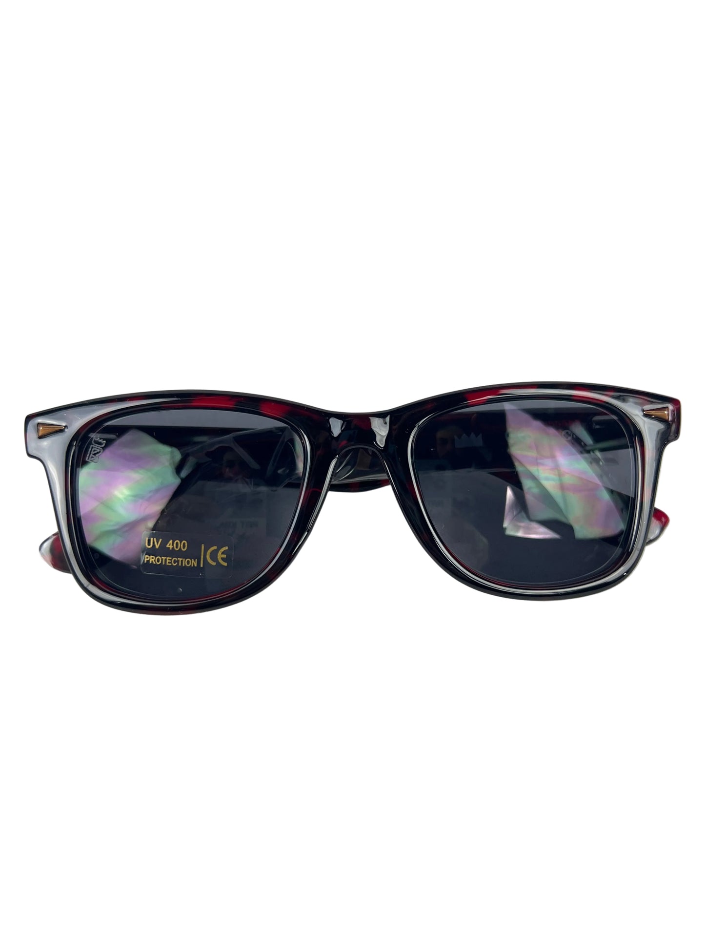 Brigada Paul Rodriguez Cheetah Print Red Signature Sunglasses