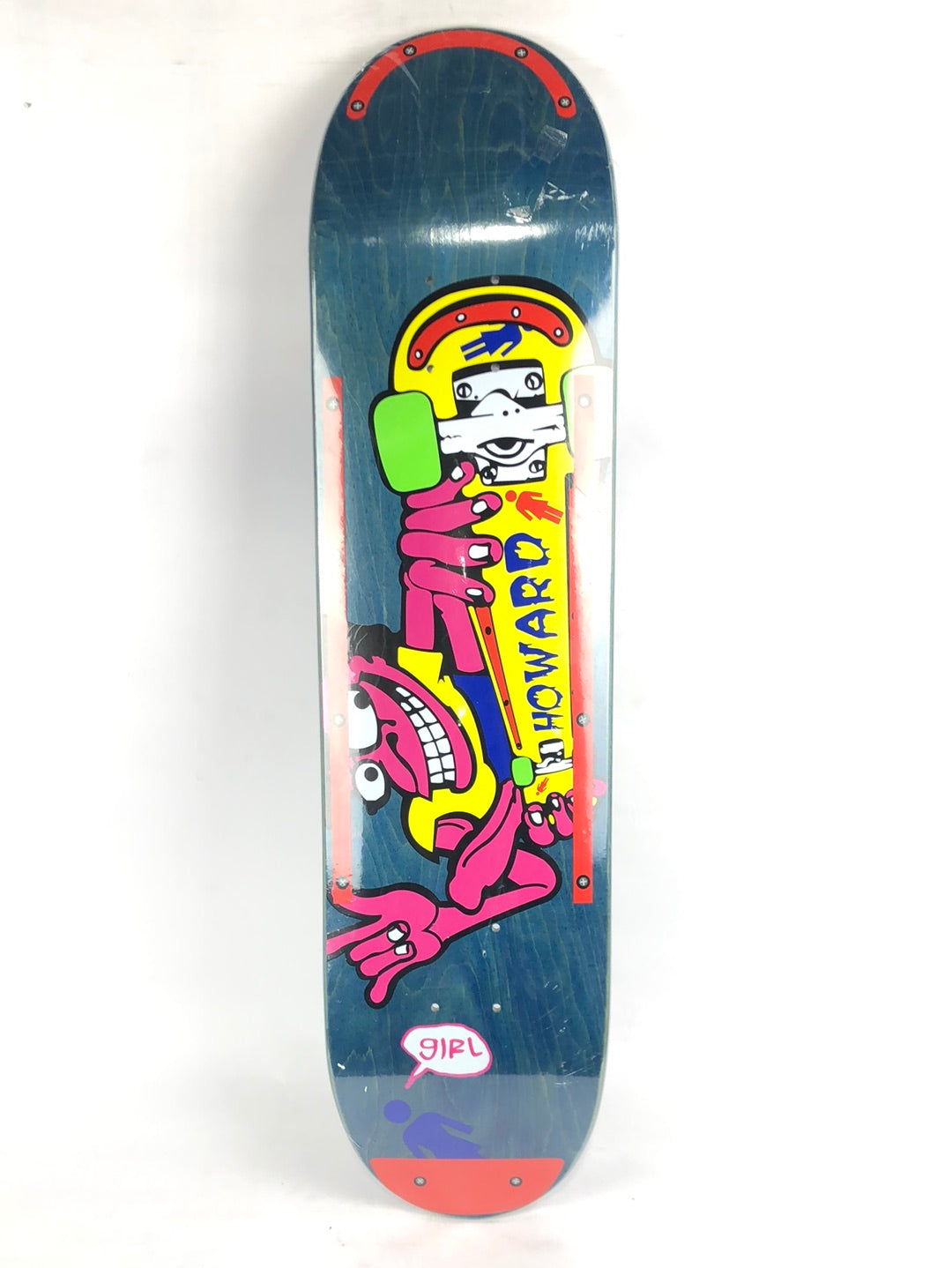 Girl Rick Howard Rails Blue 7.6'' Skateboard Deck