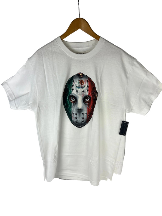 DGK For Those Who Come From Nothing Sangre Mask White Black Green Multi Size L S/s Vintage Shirt