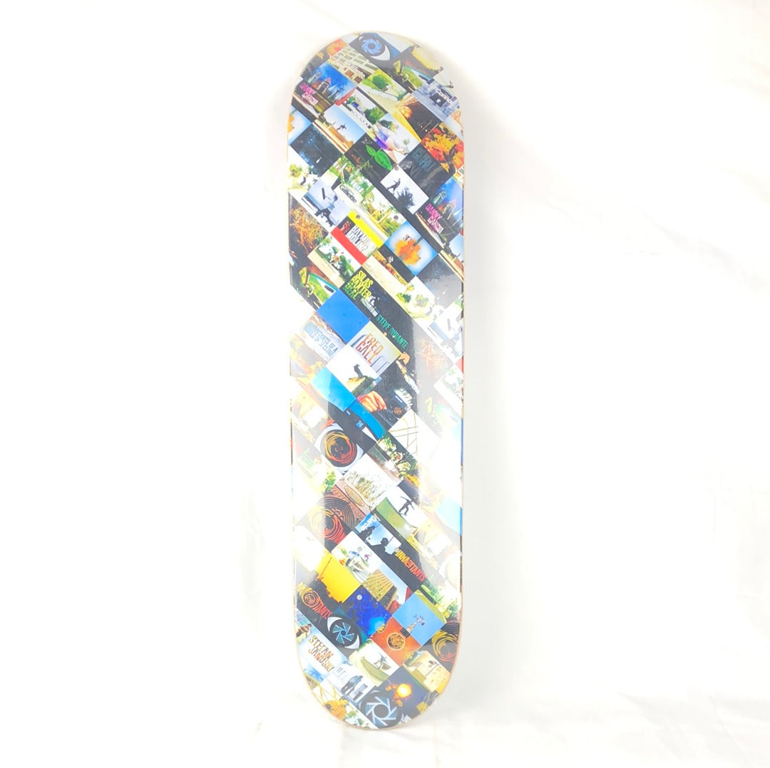 Habitat Team Multi Video Collage 7.75'' Skateboard Deck